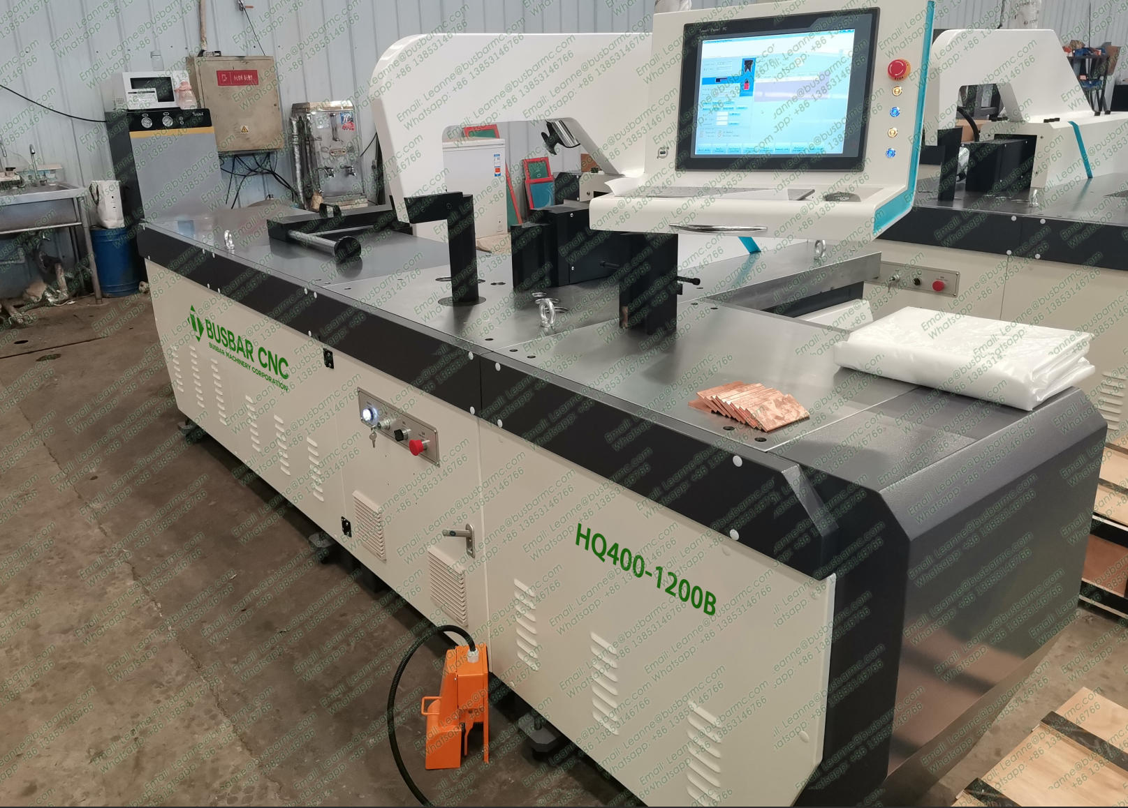 HQ400-1200B CNC Copper Busbar Bending Machine