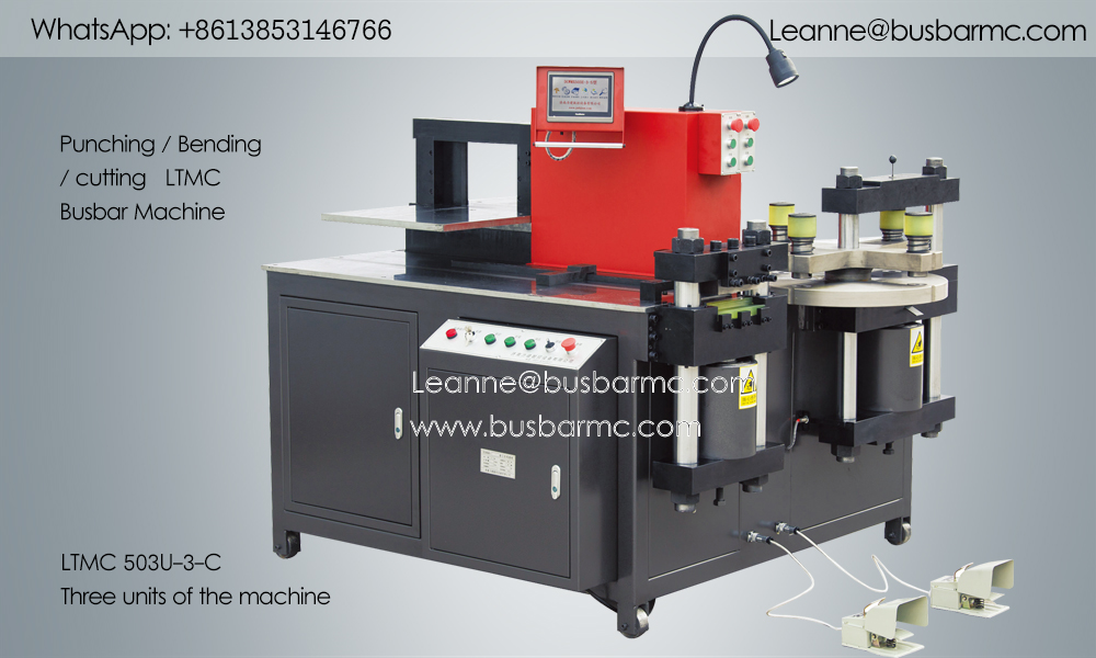 503U-3-C CNC Busbar Processing Machine 16mm 200mm