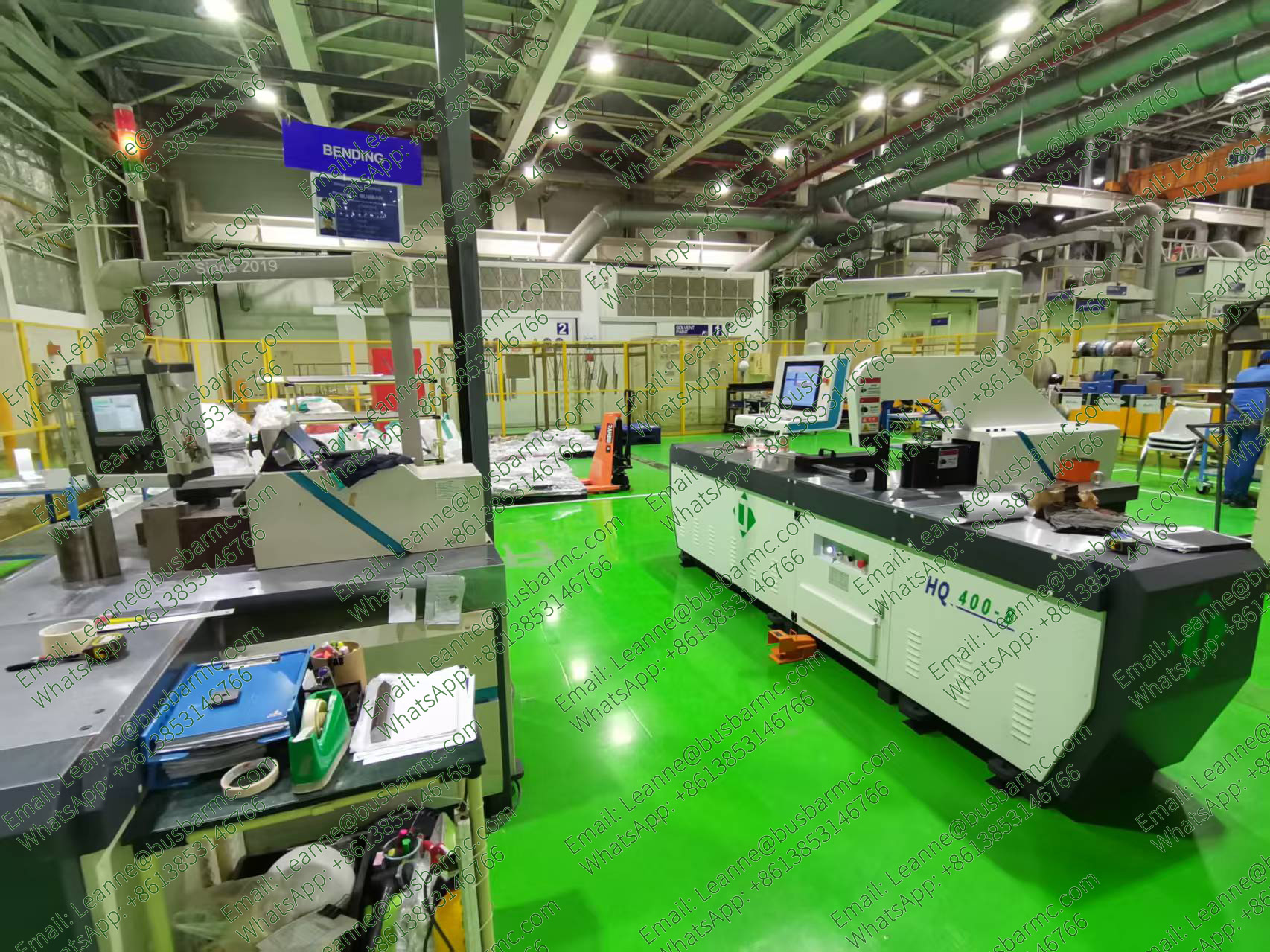 HQ400-1200B Copper CNC Busbar Bending Machine